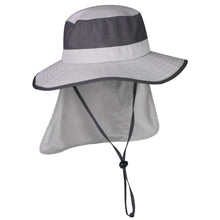 Load image into Gallery viewer, FURTALK Summer Sun Hat for Men Women Wide Brim UV Sun Protection Safari Hat with Neck Flap Outdoor Fishing Hiking Camping Cap