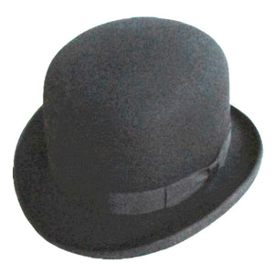 Wool Derby Hat Bowler Felt Hats Black For Men Women