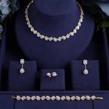 Load image into Gallery viewer, Nigerian jewelry Bridal Zircon Wedding Jewelry Sets