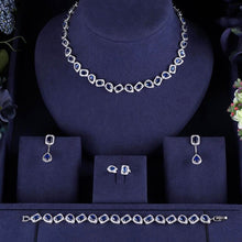 Load image into Gallery viewer, Nigerian jewelry Bridal Zircon Wedding Jewelry Sets