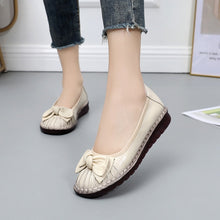 Load image into Gallery viewer, Genuine Leather Handmade Comfortable Flat Women Loafers Shoes