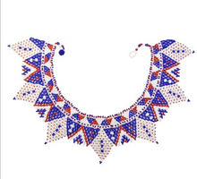 Load image into Gallery viewer, Ethnic Bohemian Bead Tassel Necklace Earring Set for Women