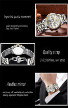 Load image into Gallery viewer, Men Watches Full Steel Waterproof Sport Quartz Watch Men Fashion Date Clock Chronograph