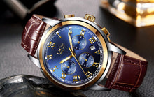 Load image into Gallery viewer, Men Watches Full Steel Waterproof Sport Quartz Watch Men Fashion Date Clock Chronograph