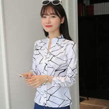 Load image into Gallery viewer, Women Blouse Office Casual Shirt