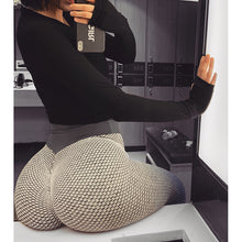 Load image into Gallery viewer, Women Fitness High Waist Elastic Push Up Ankle Length Leggings