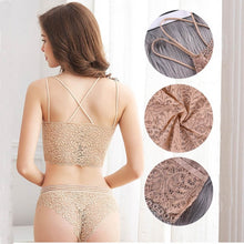 Load image into Gallery viewer, Transparent Lace Bra and Panty Set Women Sexy Lingerie Bra Set Intimates Ladies Underwear Set