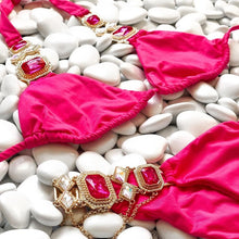 Load image into Gallery viewer, Rhinestone Crystal Diamond Metal Chain Luxury Aristocratic Swimming Suit