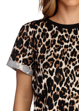 Load image into Gallery viewer, Women Summer T shirt 2020 Fashion Leopard T Shirt Short Sleeve Casual Tops Tees  Sexy Street wear T-shirt