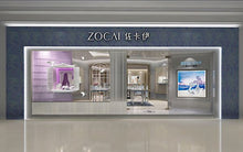 Load image into Gallery viewer, ZOCAI Brand design wedding and engagement ring real GIA certificated 1.0 CT with side stone 0.45 CT 18K gold(AU750)