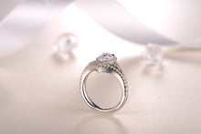 Load image into Gallery viewer, ZOCAI Brand design wedding and engagement ring real GIA certificated 1.0 CT with side stone 0.45 CT 18K gold(AU750)