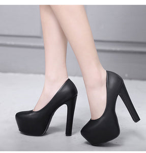 Ladies High Heels Platform Pumps High Heels Shoes