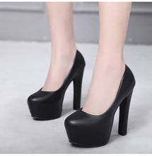 Load image into Gallery viewer, Ladies High Heels Platform Pumps High Heels Shoes