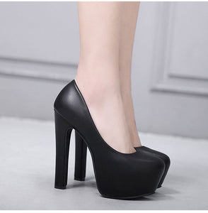 Ladies High Heels Platform Pumps High Heels Shoes