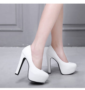 Ladies High Heels Platform Pumps High Heels Shoes