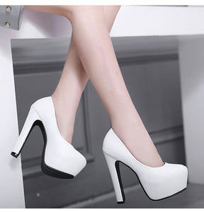 Ladies High Heels Platform Pumps High Heels Shoes