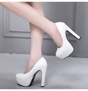 Ladies High Heels Platform Pumps High Heels Shoes