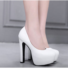 Ladies High Heels Platform Pumps High Heels Shoes