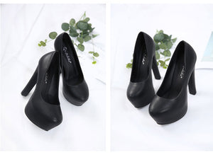 Ladies High Heels Platform Pumps High Heels Shoes