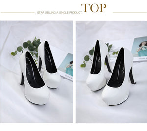 Ladies High Heels Platform Pumps High Heels Shoes