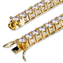 Load image into Gallery viewer, MISSFOX Hiphop Men 10mm Big CZ Diamond Cuba Bracelets &amp; Bangles 18K Gold Argent Brazalete Hombre 1 Row Trapezoid Luxury Bracelet