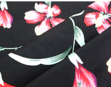 Load image into Gallery viewer, A Line Vintage Floral Skirt 50's Pin up Style Rockabilly Swing Skirts Women Retro High Waist Midi Skirt