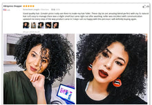 Load image into Gallery viewer, 3B 3C Kinky Curly Clip In Human Hair Extensions Full Head Sets 100% Human Natural Black Hair Clip Ins 4A Dolago Brazilian Remy