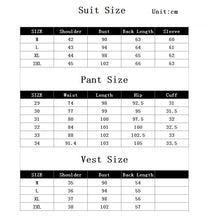 Load image into Gallery viewer, Men Brand New Slim Fit Business Formal Wear Tuxedo High Quality Wedding Dress Mens Suits Casual Costume Homme 2XL Pink