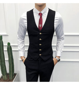 Men Brand New Slim Fit Business Formal Wear Tuxedo High Quality Wedding Dress Mens Suits Casual Costume Homme 2XL Pink