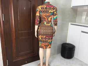 Fashionable Sexy Bodycon Bandage Women Dress Half Sleeve Summer Sexy dresses party night club dress 2019 Plaid Print Dress