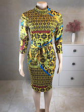 Load image into Gallery viewer, Fashionable Sexy Bodycon Bandage Women Dress Half Sleeve Summer Sexy dresses party night club dress 2019 Plaid Print Dress