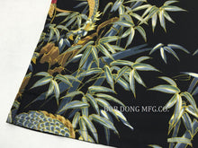 Load image into Gallery viewer, BOB DONG Dragon Bamboo Pattern &#39;Aloha&#39; Hawaiian Shirts For Men Camp Collar Black