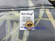 Load image into Gallery viewer, BOB DONG Dragon Bamboo Pattern &#39;Aloha&#39; Hawaiian Shirts For Men Camp Collar Black