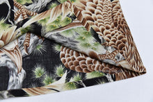Load image into Gallery viewer, BOB DONG Big Falcon Hawaiian Shirts Retro Cotton-Flax Loop Collar Short Sleeve
