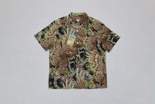 Load image into Gallery viewer, BOB DONG Big Falcon Hawaiian Shirts Retro Cotton-Flax Loop Collar Short Sleeve