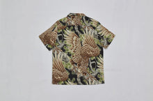 Load image into Gallery viewer, BOB DONG Big Falcon Hawaiian Shirts Retro Cotton-Flax Loop Collar Short Sleeve