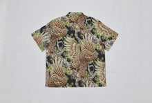 Load image into Gallery viewer, BOB DONG Big Falcon Hawaiian Shirts Retro Cotton-Flax Loop Collar Short Sleeve