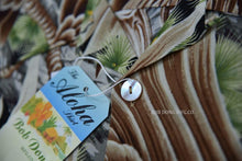 Load image into Gallery viewer, BOB DONG Big Falcon Hawaiian Shirts Retro Cotton-Flax Loop Collar Short Sleeve