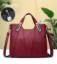 Load image into Gallery viewer, Women Shoulder Messenger Bag Luxury Leather Handbags Cross body