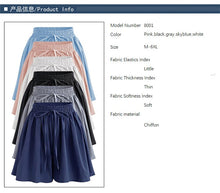 Load image into Gallery viewer, Women High Waist Loose Chiffon Shorts