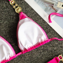 Load image into Gallery viewer, Rhinestone Crystal Diamond Metal Chain Luxury Aristocratic Swimming Suit