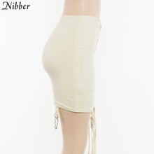 Load image into Gallery viewer, Mini skirts club party night evening pleated ladies casual skirt