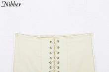 Load image into Gallery viewer, Mini skirts club party night evening pleated ladies casual skirt