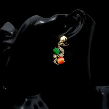 Load image into Gallery viewer, Jewelry Sets For Women Luxury Oil Painting Round Pendant Necklaces Earrings Bracelets Set Accessories