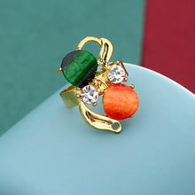 Load image into Gallery viewer, Jewelry Sets For Women Luxury Oil Painting Round Pendant Necklaces Earrings Bracelets Set Accessories