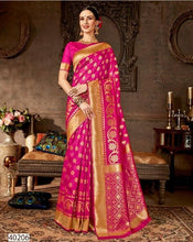 Load image into Gallery viewer, Traditional Indian sari Embroidered Saris Include tops skirt Indian dress Sarees