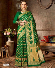 Load image into Gallery viewer, Traditional Indian sari Embroidered Saris Include tops skirt Indian dress Sarees