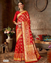 Load image into Gallery viewer, Traditional Indian sari Embroidered Saris Include tops skirt Indian dress Sarees