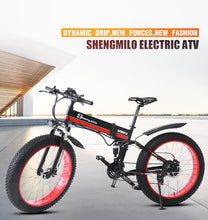 Load image into Gallery viewer, Electric bike  1000W  ebike 2019 New Electric  Mountain Bike olding electric bike bike eletrica electric car electric bike 48v