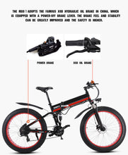 Load image into Gallery viewer, Electric bike  1000W  ebike 2019 New Electric  Mountain Bike olding electric bike bike eletrica electric car electric bike 48v